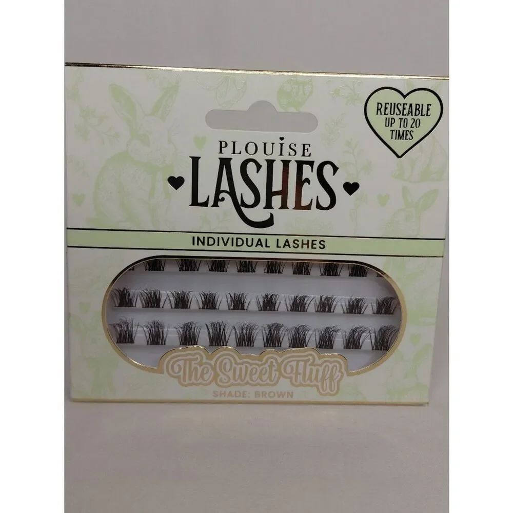 P.Louise - The Sweet Fluff Individual Lash Set – Brown